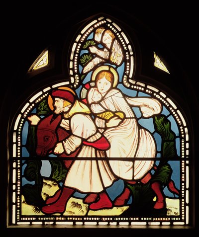 The Flight into Egypt, 1862 by Edward Burne Jones